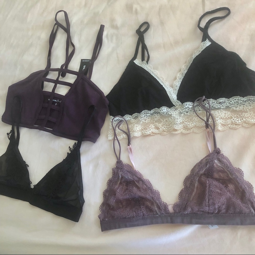 4 bralettes